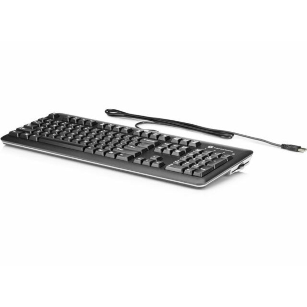 HP‎ USB SmartCard CCID Keyboard US E6D77AA#ABA Brand New
